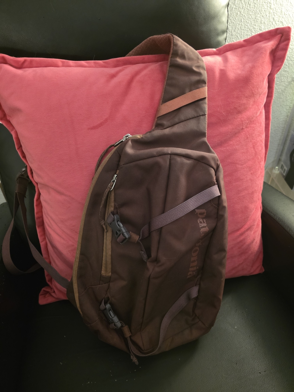 Patagonia Maroon Sling Bag - Compact Crossbody